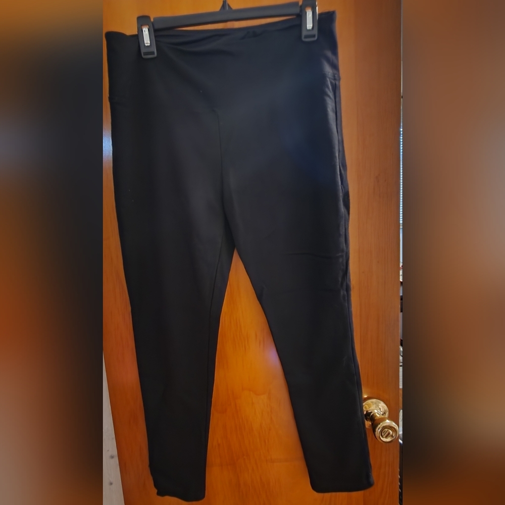 Women's Alexander Jordan Black Leggings, Size L